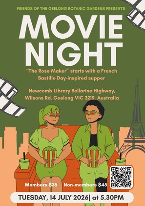 MOVIE NIGHT "THE ROSE MAKER" WITH BASTILLE DAY SUPPER