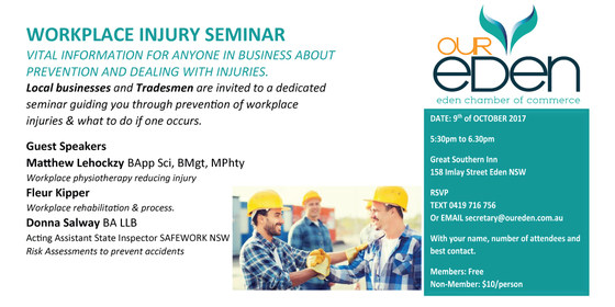 Workplace Injury Seminar