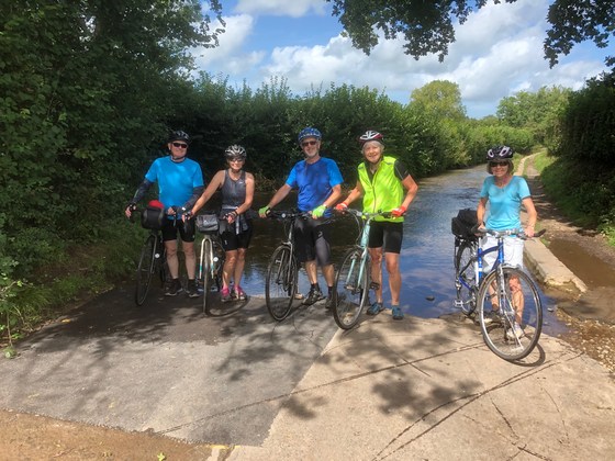 4 W's - Wednesday's, Wedmore, Wells, Westhay ride from Cossington 
