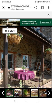 Stentwood Farm tea shop. 