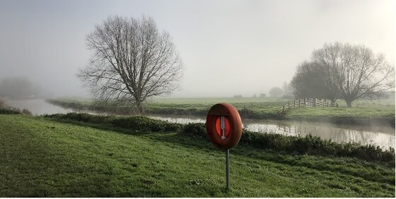 LANGPORT WALK then cheque presentation (instead of ride)