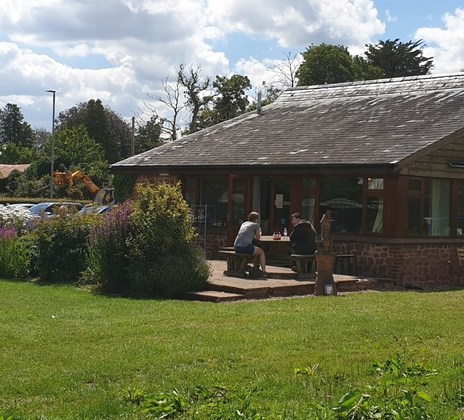 Swans Neck cafe at Halberton Farm shop