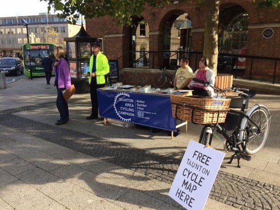 Cycling themed event East St, Saturday 10-2
