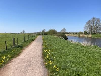 Chiltern Poldens - Fika Cafe via Sedgemoor Drain