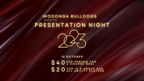 2023 Presentation Night
