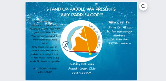 Paddle Loop July