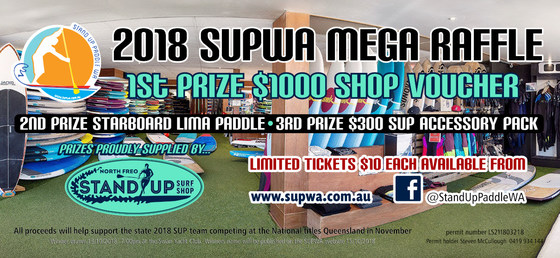 2018 SUPWA Mega-Raffle