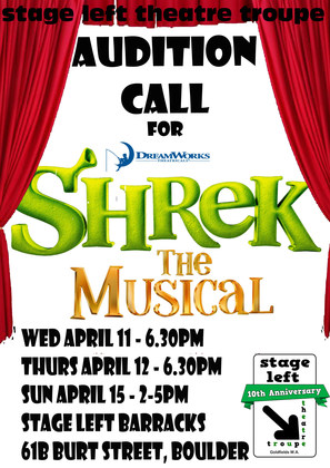 Auditions -Shrek The Musical