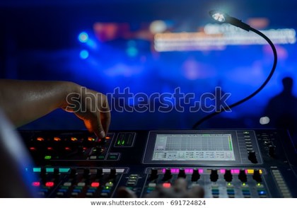 Sound lights control