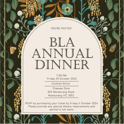 2024 Bendigo Law Association Annual Dinner
