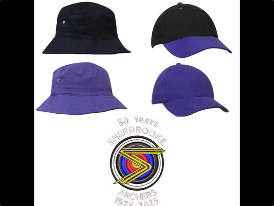 Sherbrooke Archers Hat and Embroidered Badge Orders