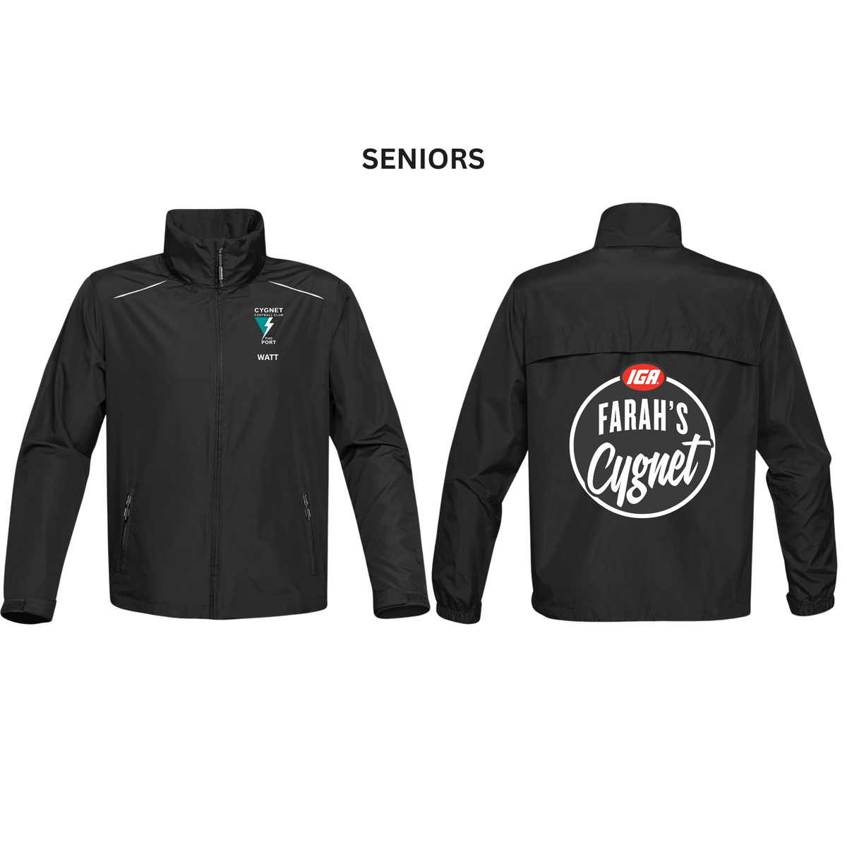 Seniors Warm up Jacket 