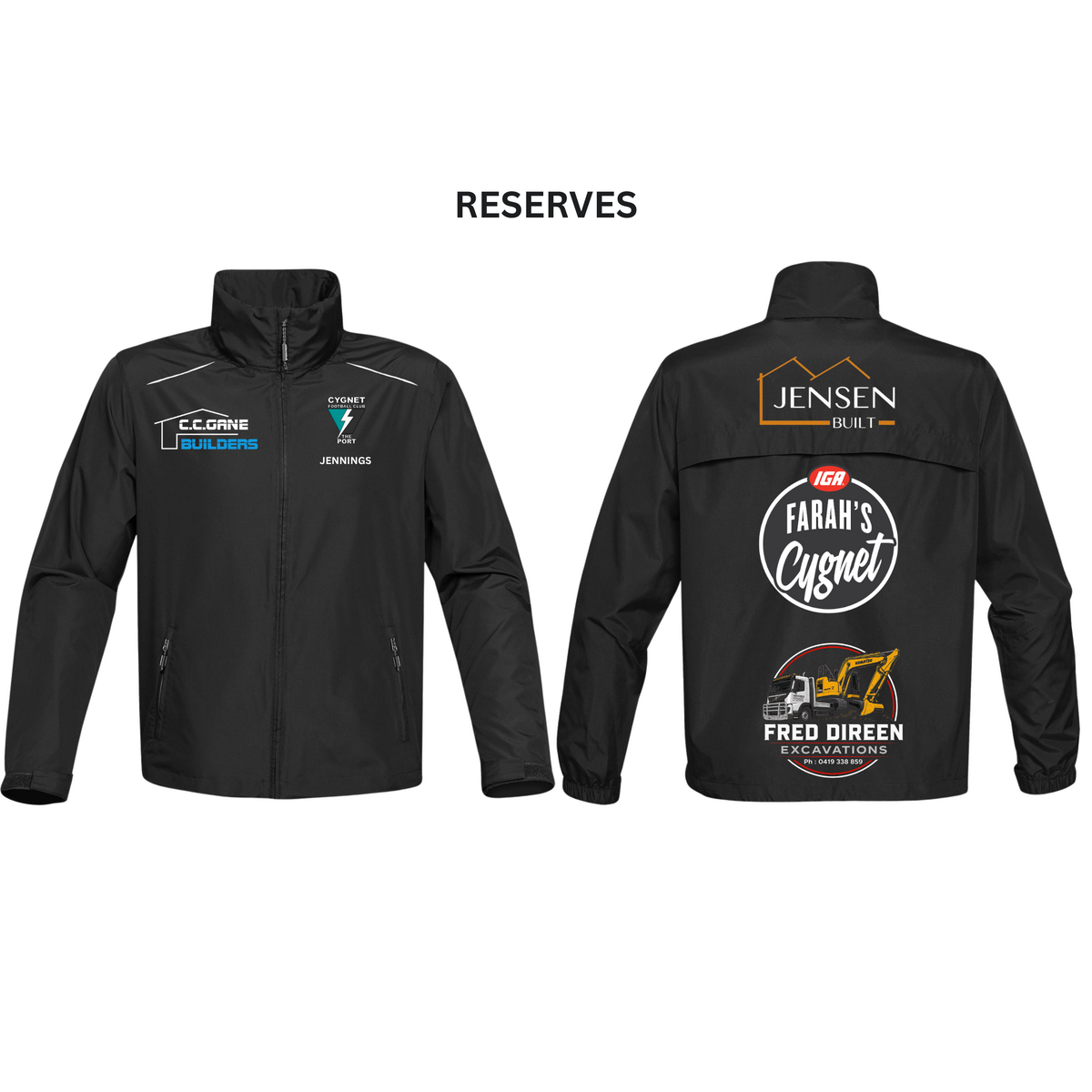 Reserves - Mesh Warm Up Jackets 