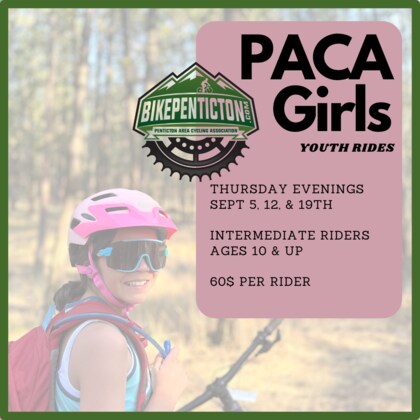 PACA Girls Youth Rides 