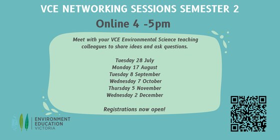 VCE Environmental Science Networking Sessions
