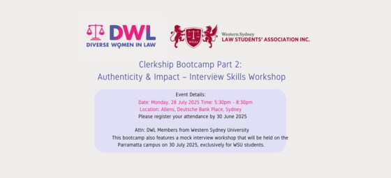 Diverse Women in Law – Interview Skills Workshop