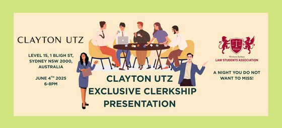 Clayton Utz Individual Clerkship Presentation
