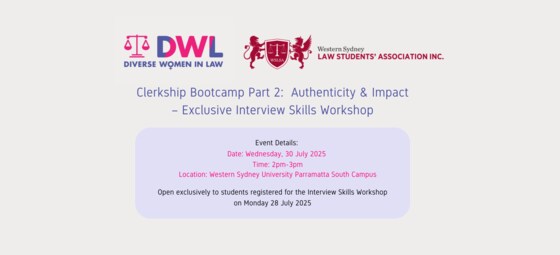 Diverse Women in Law – Exclusive Interview Skill Workshop | Western ...