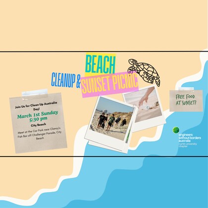Beach Cleanup & Sunset Picnic 2026