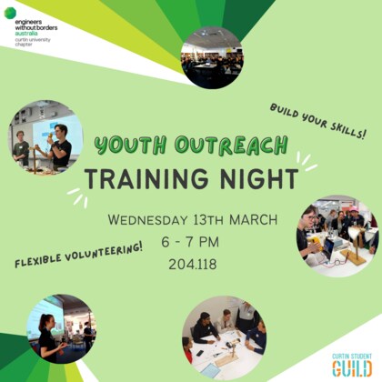 Youth Outreach Training Night
