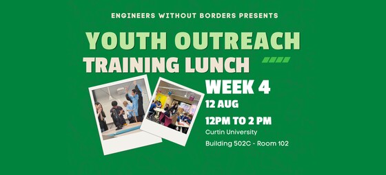 Youth Outreach Training Lunch