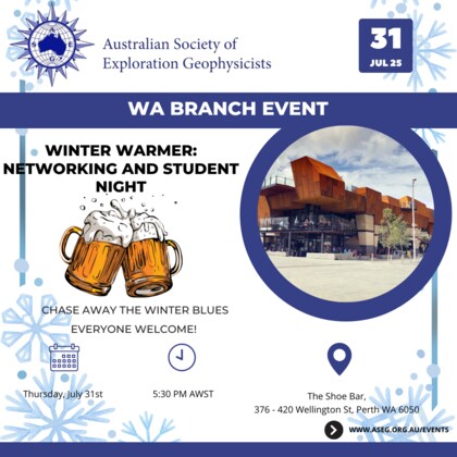 ASEG WA Winter Warmer - Student and Networking Night