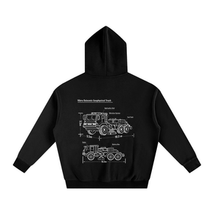Geophysicists - Oversized Fleece Hoodie  image 1