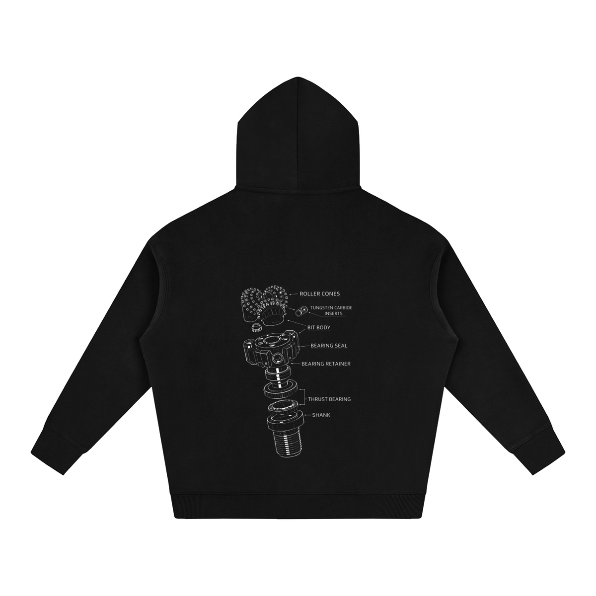 Energy Engineer - Oversized Fleece Hoodie 