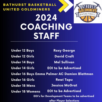 Expression of Interest- Head Coach, Assistant Coach & Manager