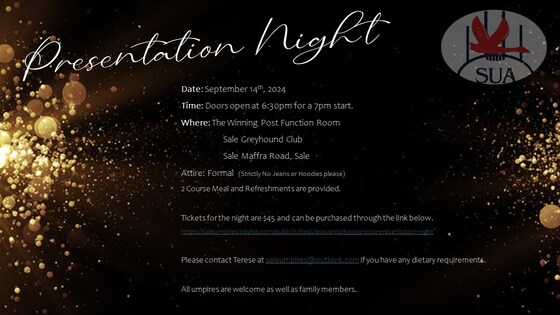 2024 Presentation Night