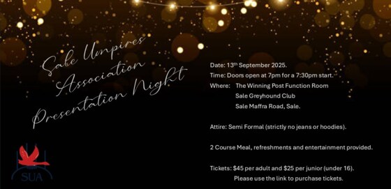  2025 Presentation Night