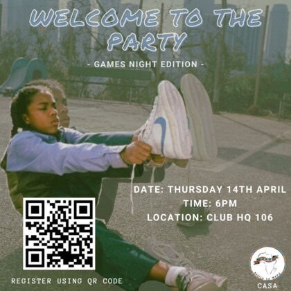 Welcome to the Party: CASA Games Night