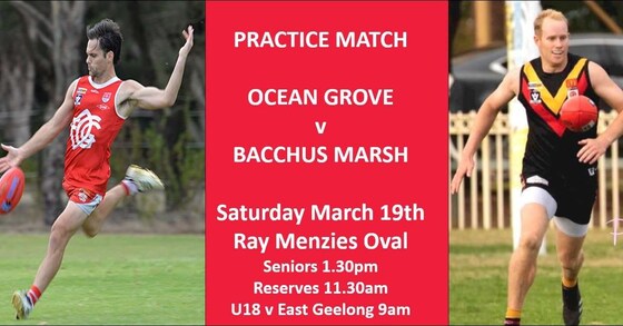 FOOTBALL PRACTICE MATCH