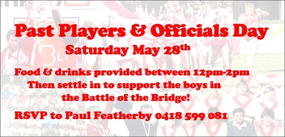 Past Players and Officials Day