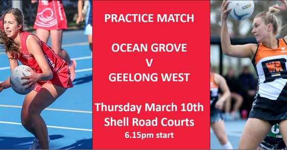 Netball Practice Match