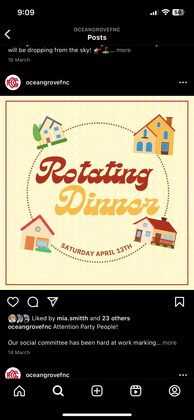 Rotating Dinner 2024