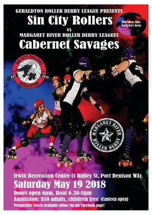Sin City Rollers vs Cabernet Savages 
