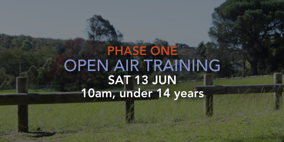 0613: 10am training session (under 14 years)