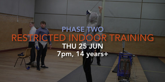 0625: 7pm training session (14 years+)