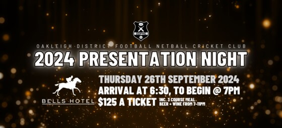 2024 ODFNC Presentation Night