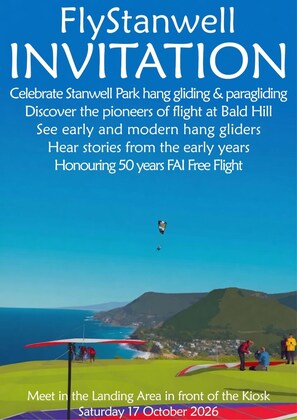 50th Anniversary of Free Flight @ Stanwell Park 