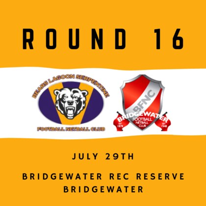 Round 16 VS Bridgewater