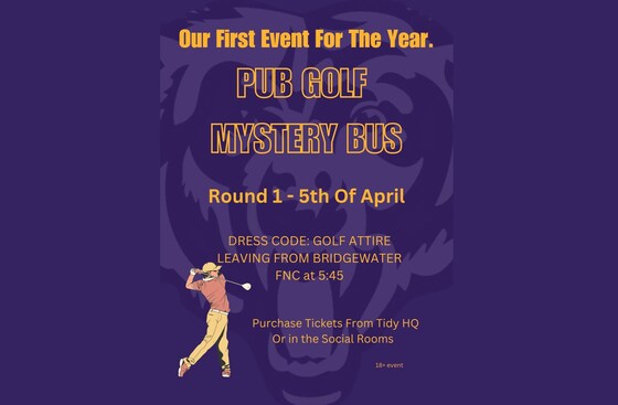 BLSFNC Mystery Bus: Pub Golf