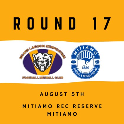 Round 17 VS Mitiamo