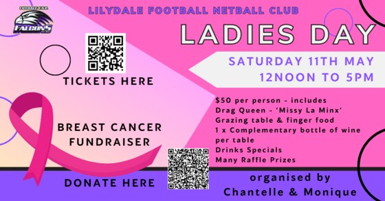 LILYDALE FOOTBALL NETBALL CLUB - LADIES DAY