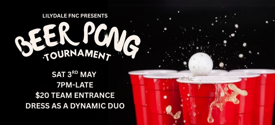 BEER PONG TOURNAMENT