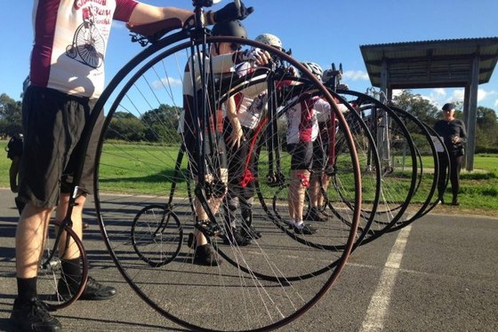 Penny Farthing Contest