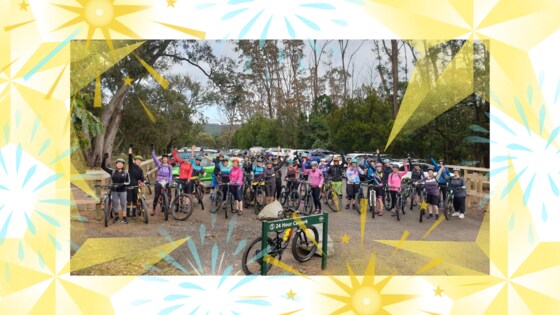 Lysty Chicks Christmas Ride