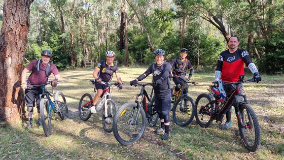 LDTR Social ride @ Lysterfield lake park 3/4/22