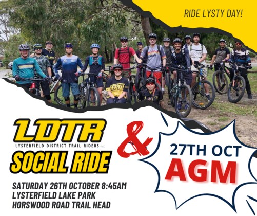 LDTR Social Ride and AGM